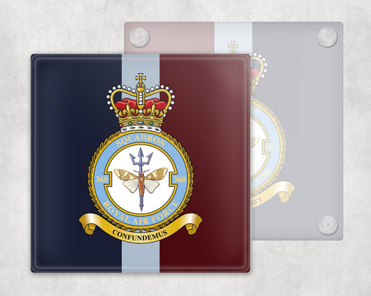 360 Squadron RAF - Glass Coaster