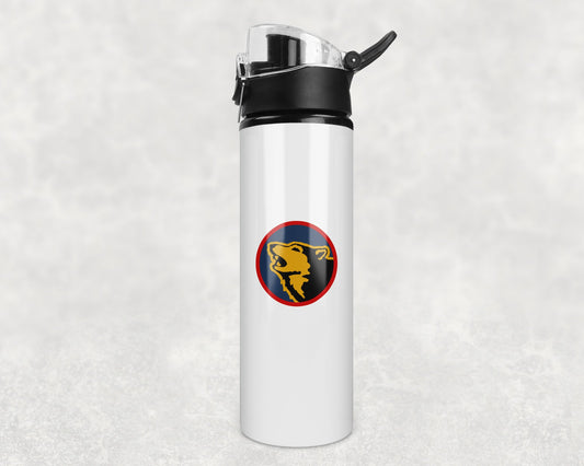 104 Log Support Bde - Flip Top Water Bottle