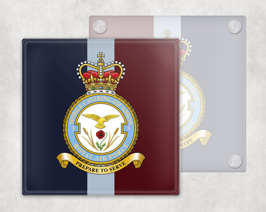 3 Mobile Catering Squadron RAF - Glass Coaster