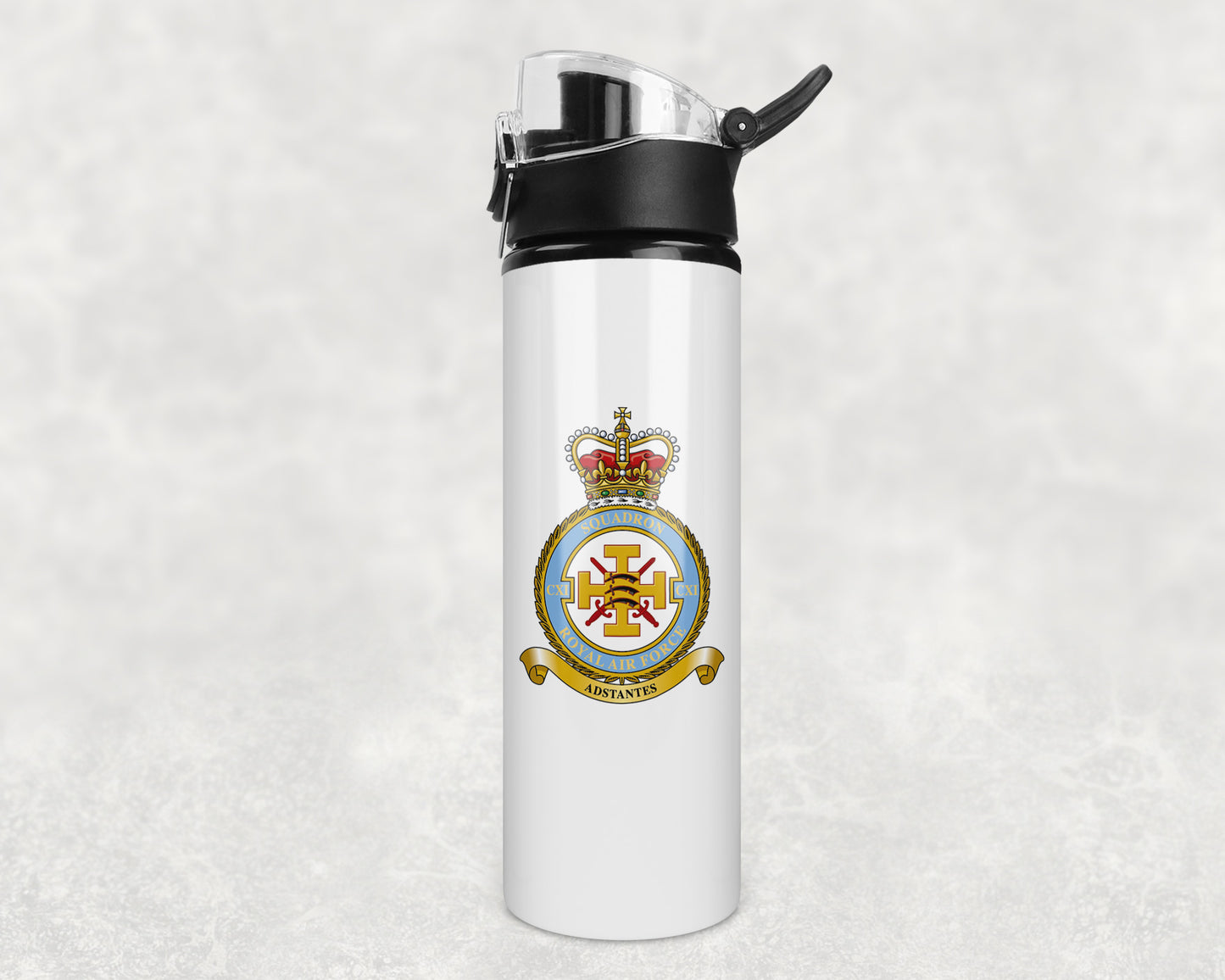 111 Squadron RAF - Flip Top Water Bottle