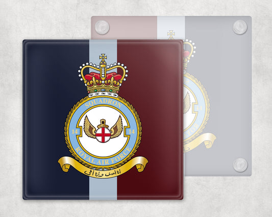 14 Squadron RAF - Glass Coaster