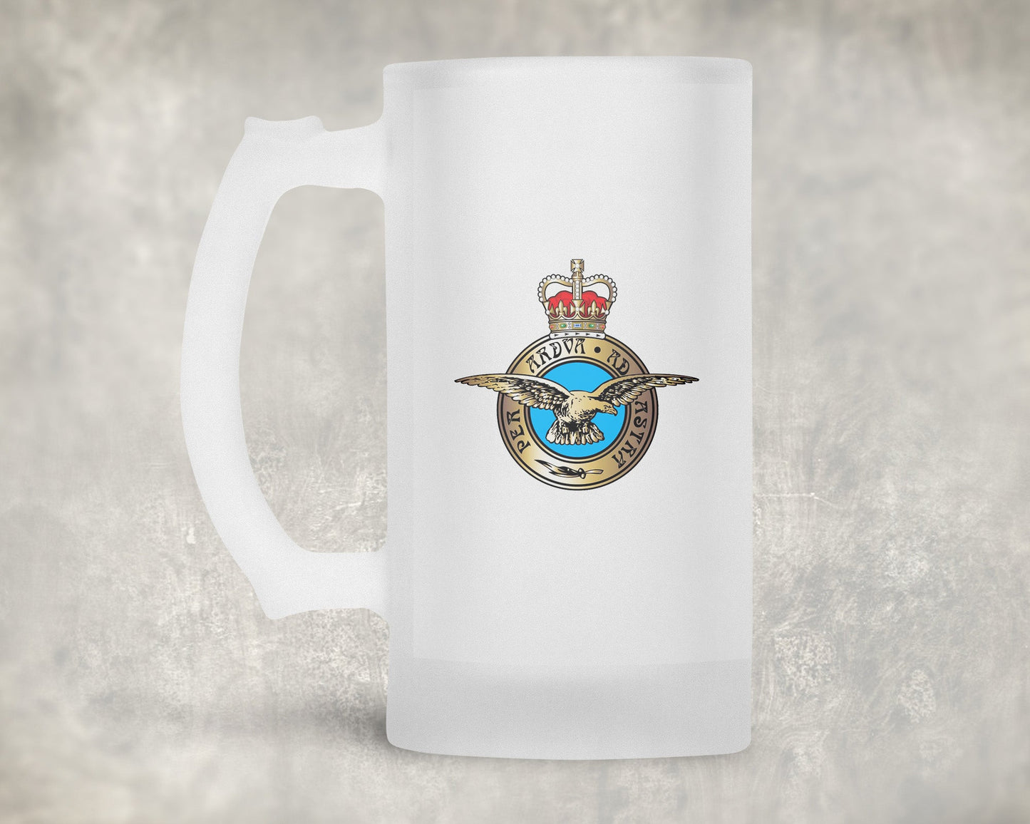 RAF Per ardua ad astra - Frosted Stein