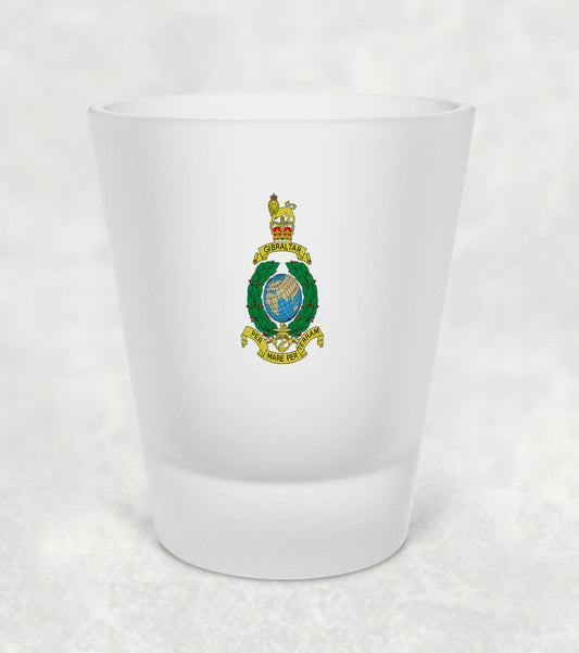 Royal Marines Corps Crest - Shot Glass
