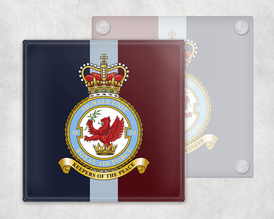 54 Signals Unit RAF - Glass Coaster