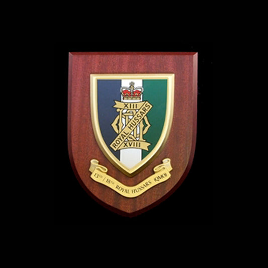 13th/18th Royal Hussars - Wall Shield | MOD Licensed Seller | Regimental