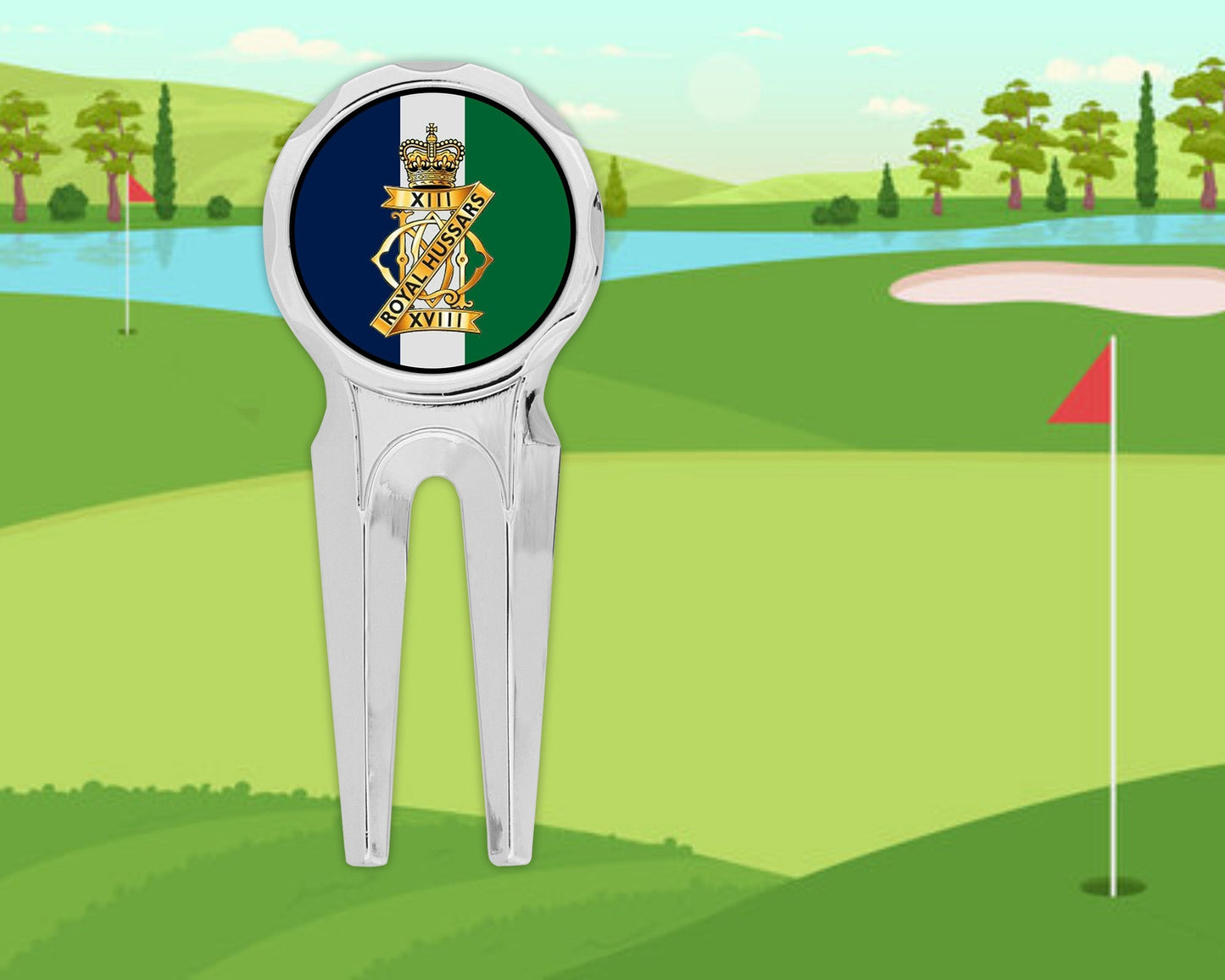13th/18th Royal Hussars - Golf Divot Repair Tool