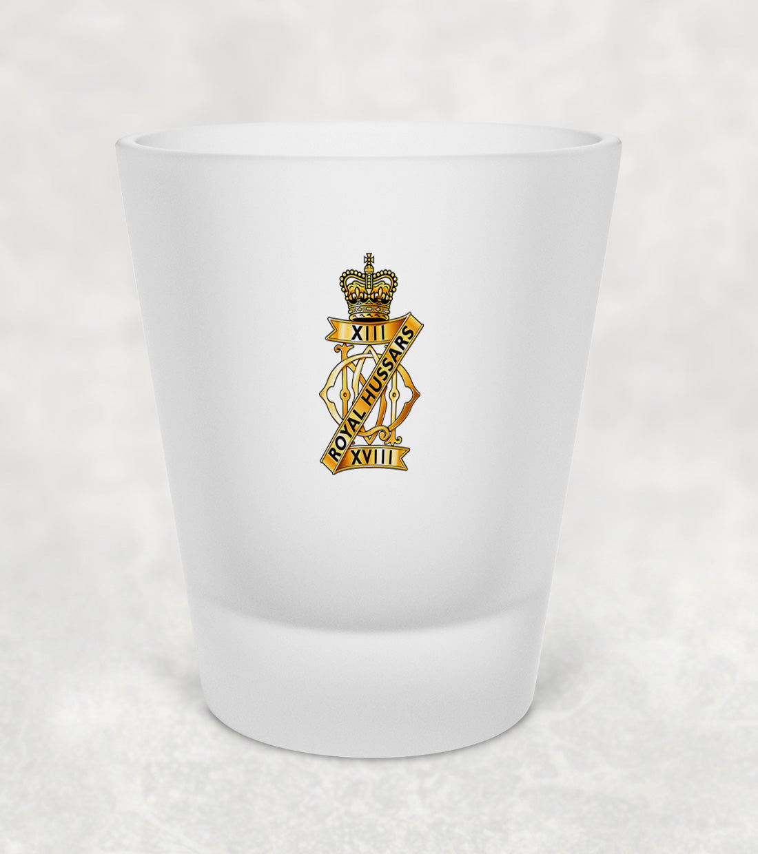 13th/18th Royal Hussars - Shot Glass