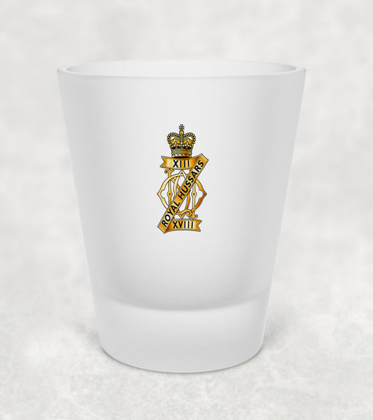 13th/18th Royal Hussars - Shot Glass