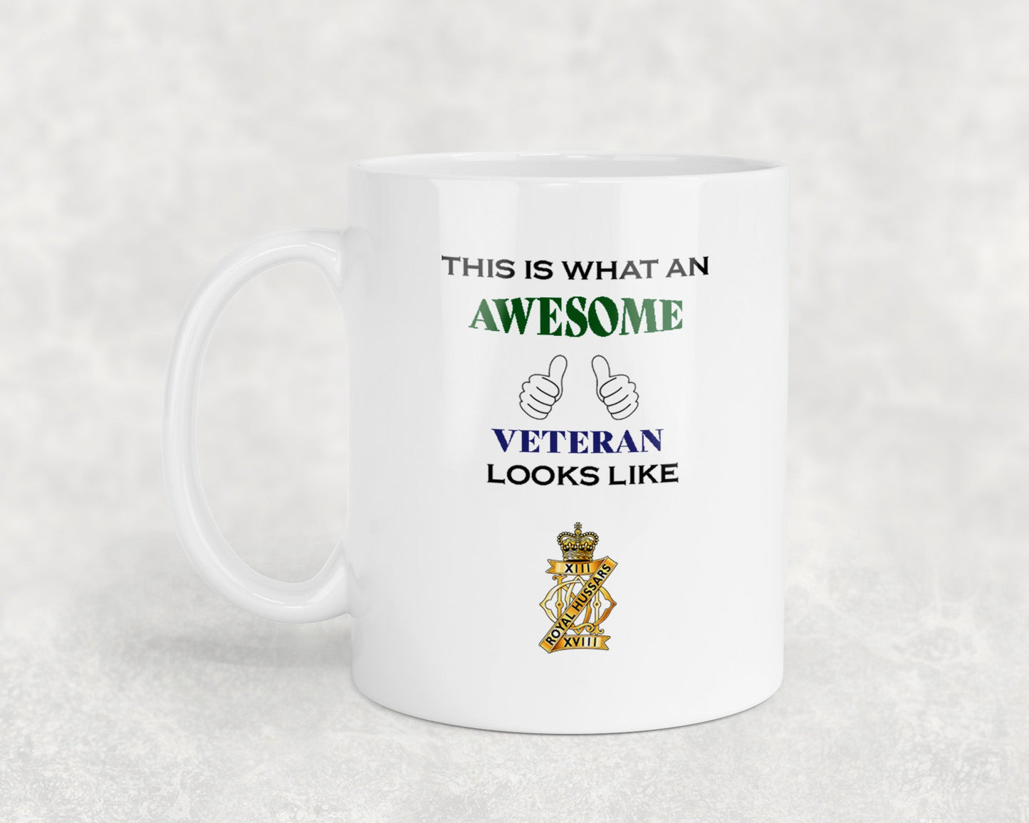 13th/18th Royal Hussars - Veteran - 11oz Mug