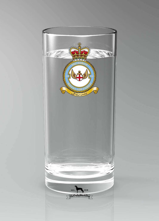 14 Squadron RAF - Straight Gin/Mixer/Water Glass