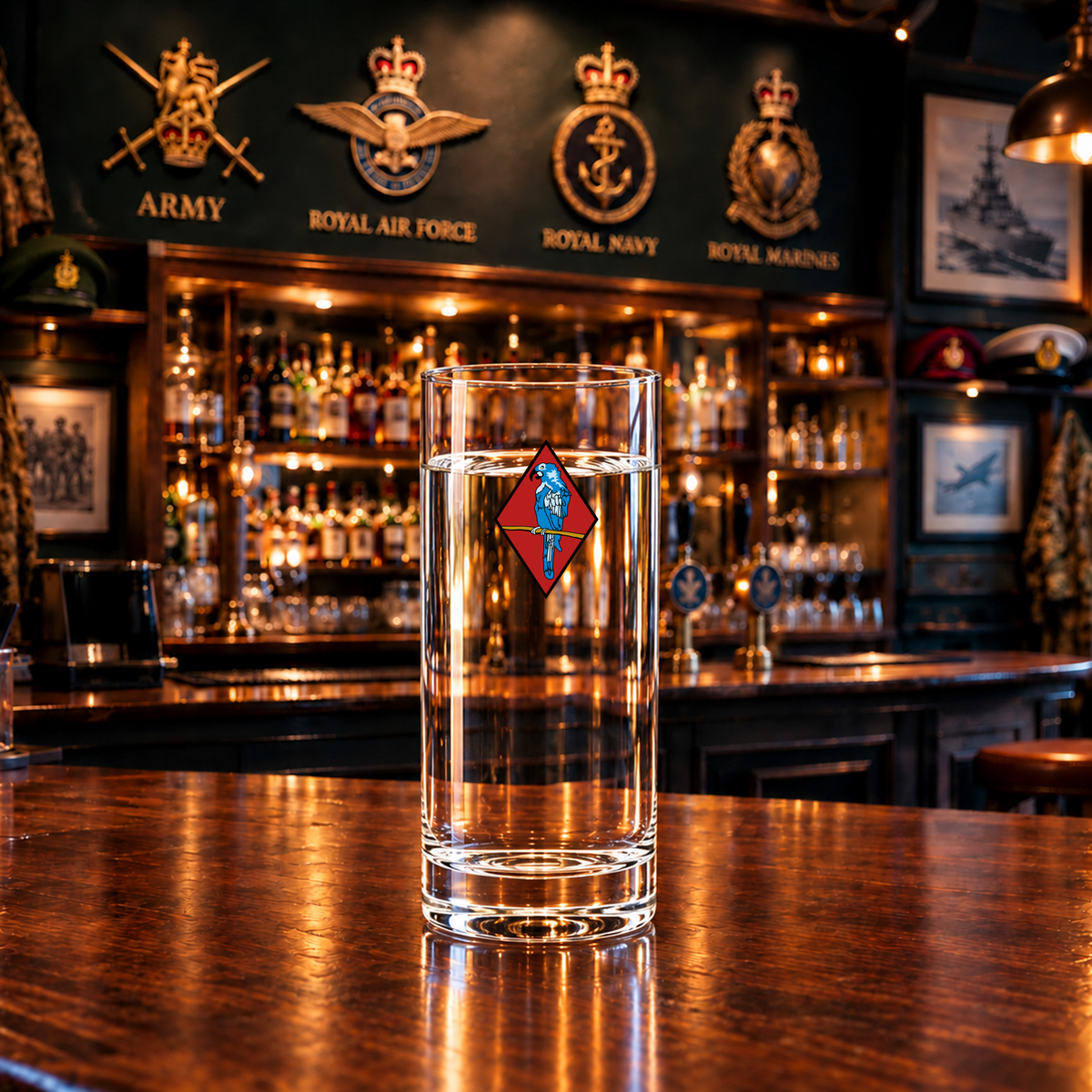 143 West Midlands Bde - Highball Glass