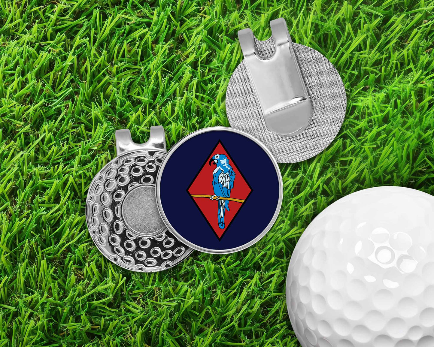 143 West Midlands Brigade - Golf Ball Marker Hat Clip