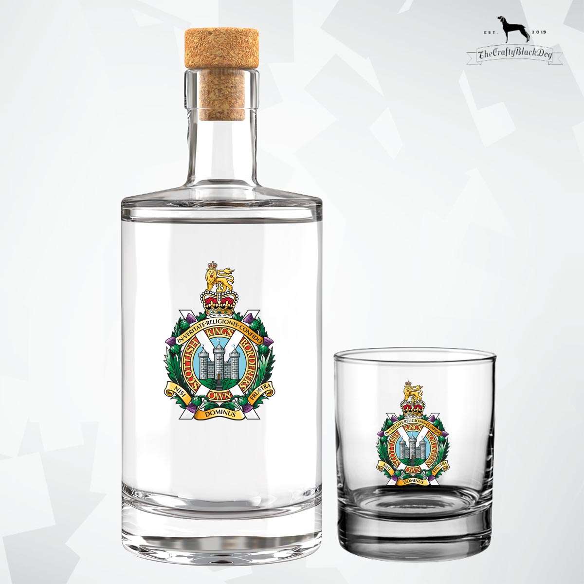 King's Own Scottish Borderers - Fill Your Own Spirit Bottle