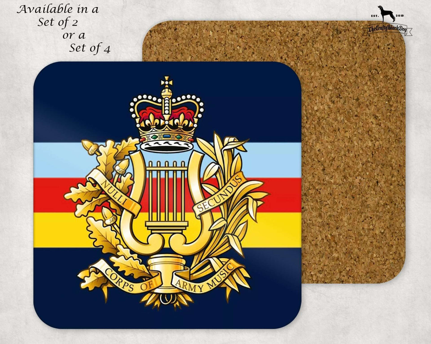 Royal Corps of Army Music - COASTER SET