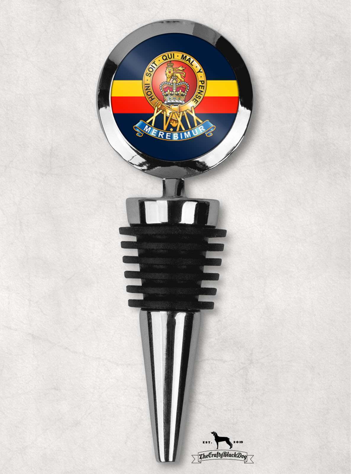 15th/19th The King's Royal Hussars - Wine Bottle Stopper