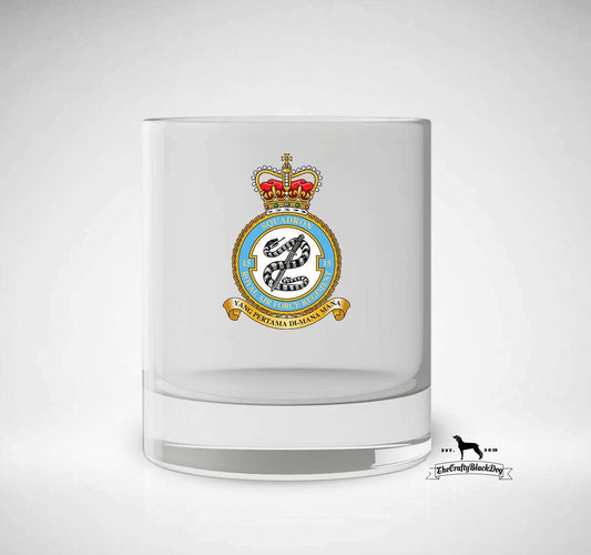 15 SQUADRON RAF REGT - Whiskey/Spirit Glass