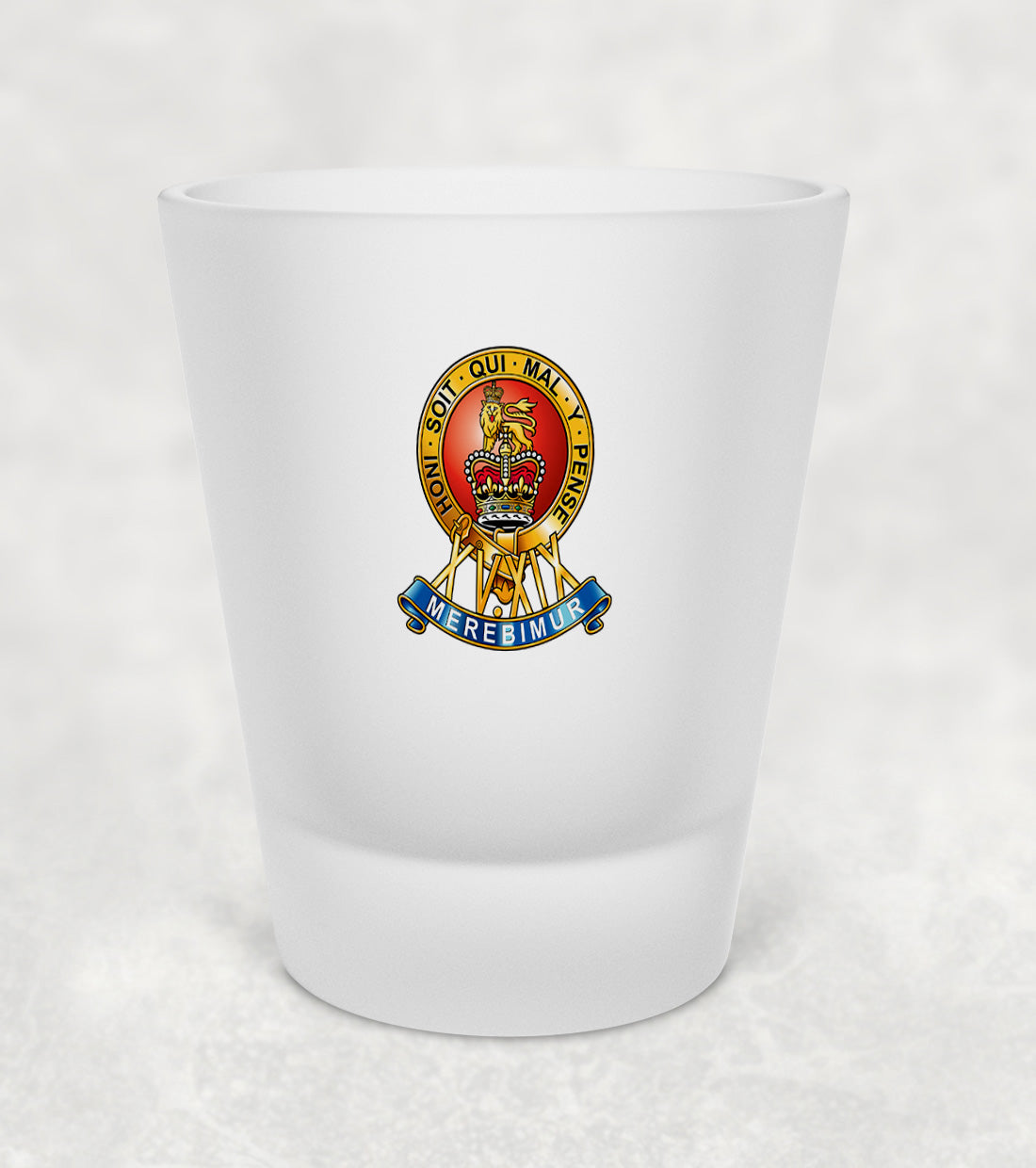 15th/19th The King's Royal Hussars - Shot Glass