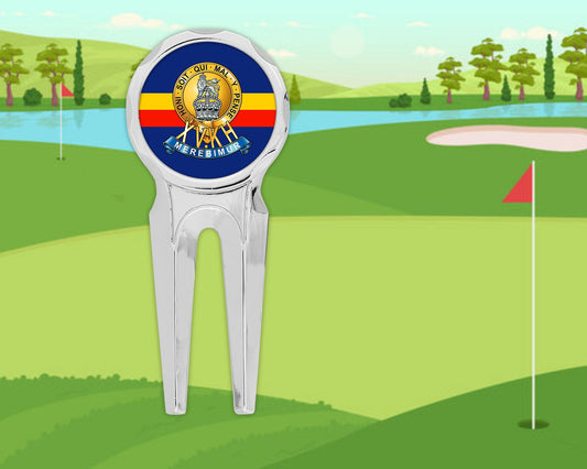 15th The King's Hussars - Golf Divot Repair Tool