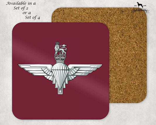 PARACHUTE REGT - COASTER SET