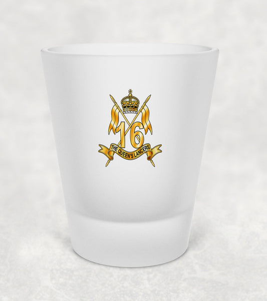 16th/5th The Queen's Royal Lancers - Shot Glass