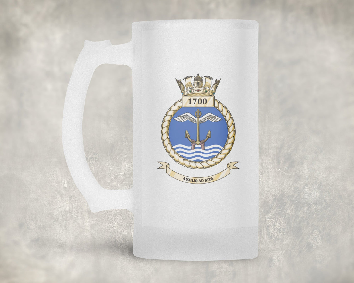 1700 Naval Air Squadron - Frosted Stein/Tankard/Beer Mug - Frosted Stein/Tankard/Beer Mug