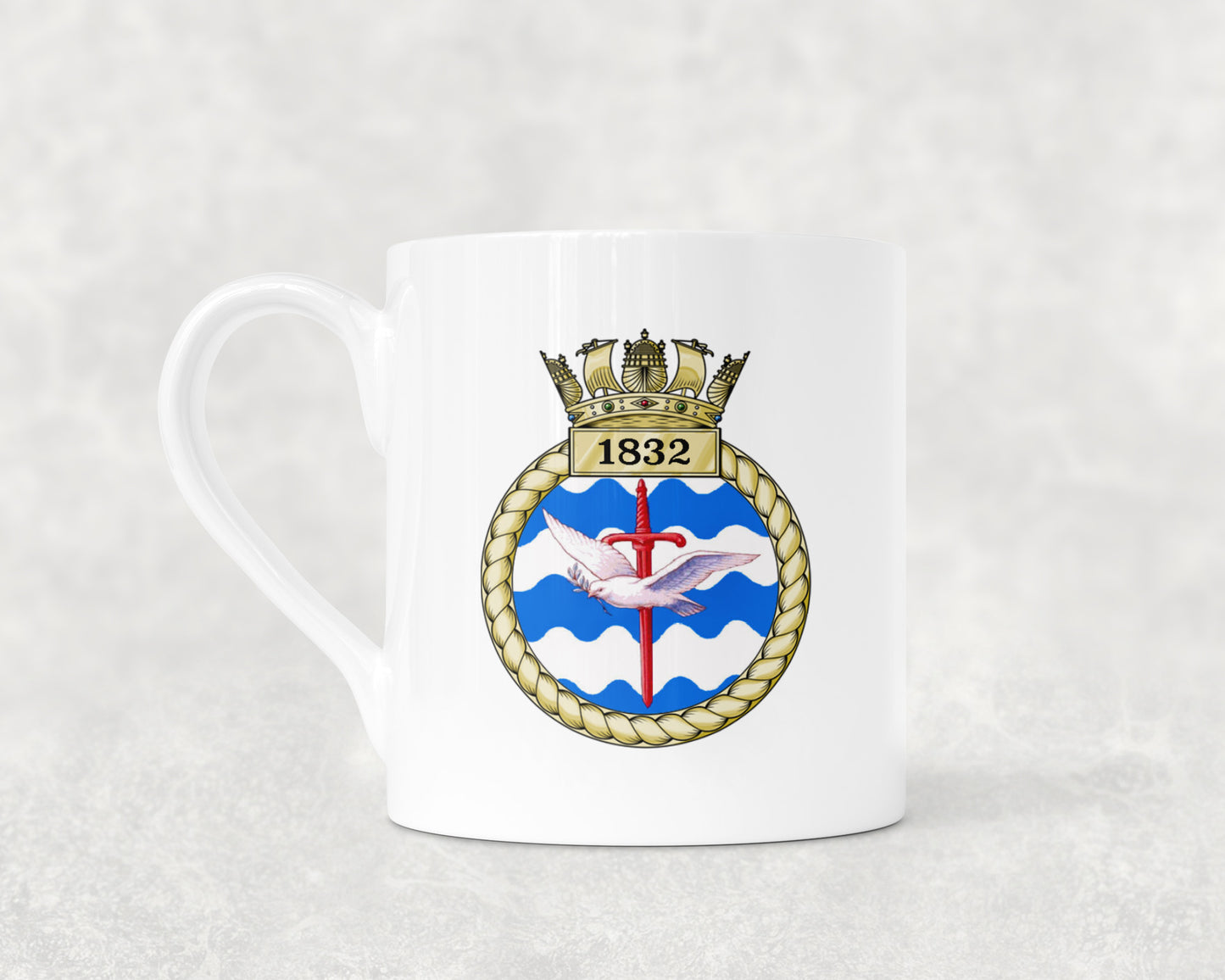 1832 Naval Air Squadron - Bone China Mug