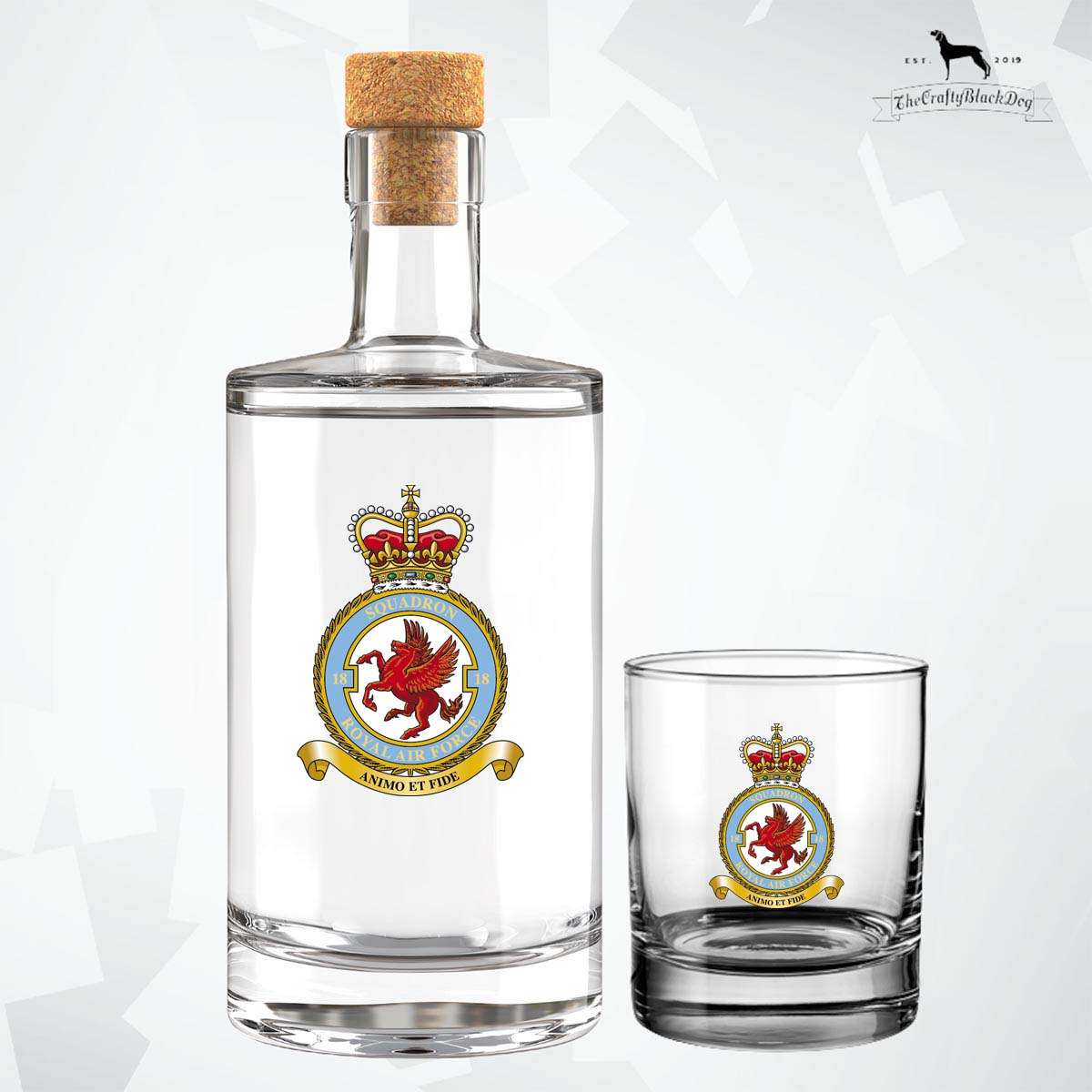 18 Squadron RAF - Fill Your Own Spirit Bottle