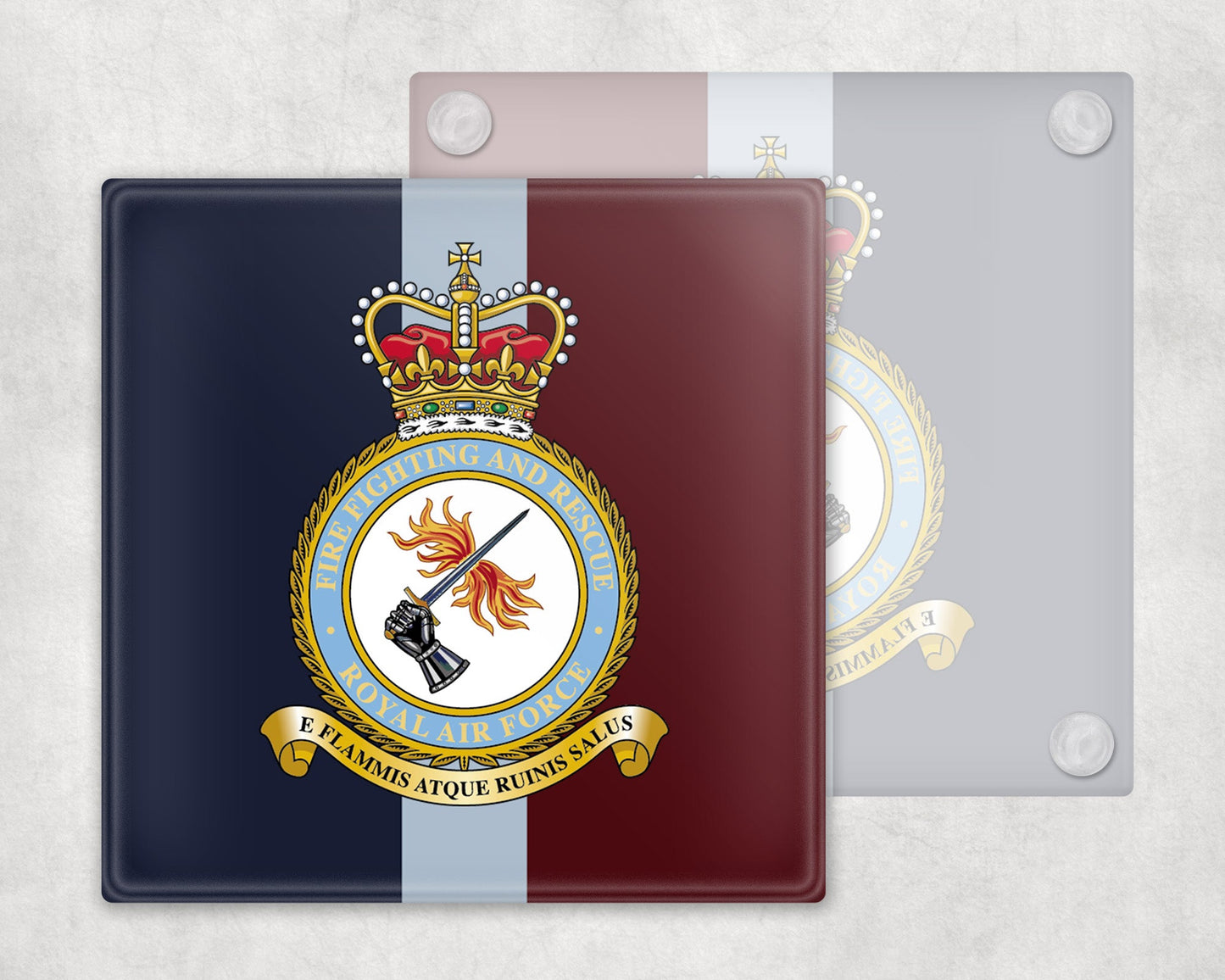 Fire Fighting and Rescue - Glass Coaster