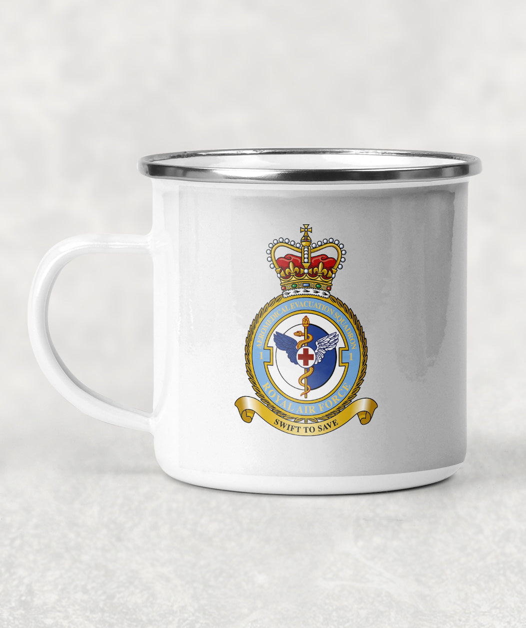 1 Aeromed Evacuation Squadron RAF - Enamel Mug