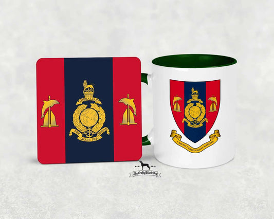 1 Assault Group Royal Marines - Mug & Coaster Set