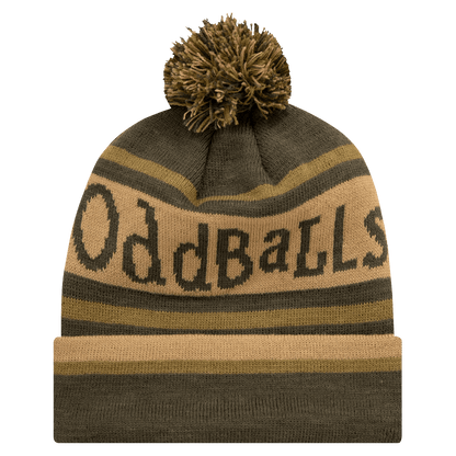 OddBalls - Green | Brown | Stone - Bobble Hat