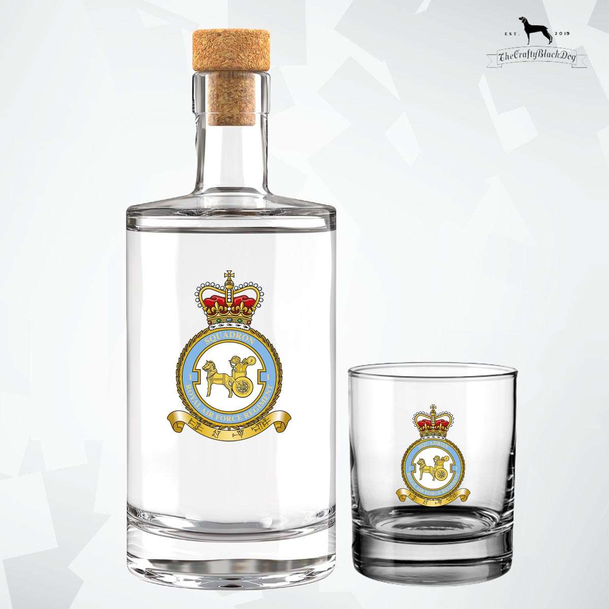 1 SQUADRON RAF REGIMENT - Fill Your Own Spirit Bottle