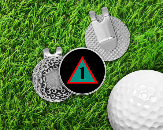 1st Armoured Infantry Brigade - Golf Ball Marker Hat Clip