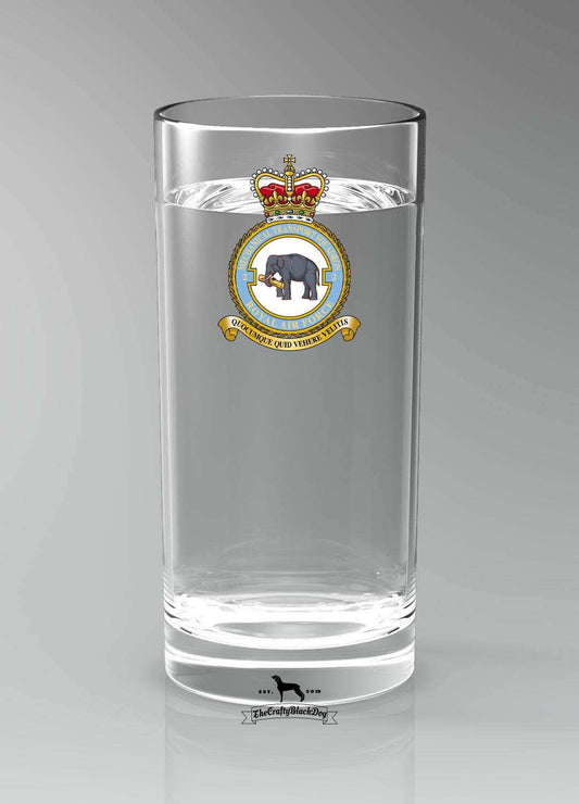 2 Mechanical Transport Squadron RAF - Straight Gin/Mixer/Water Glass