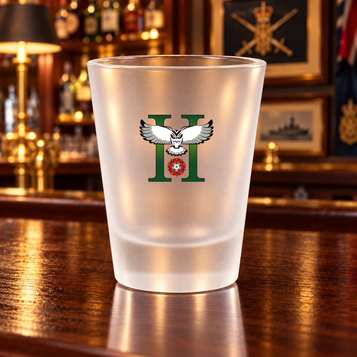2 Military Intelligence Bn - Shot Glasses | The Crafty Black Dog — Clear_Shot_Glass_Military_Bar_Smart_Object copy