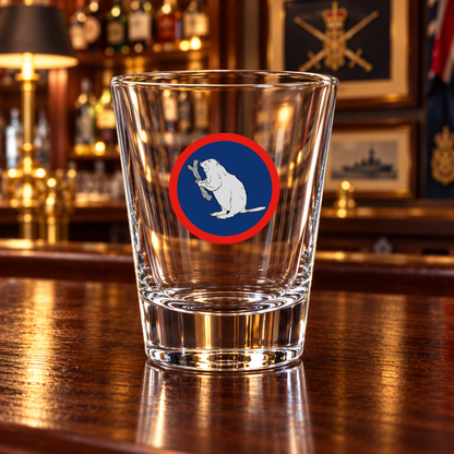 2 Operational Support Group (2 OSG) - Shot Glasses | The Crafty Black Dog — Frosted_Shot_Glass_Military_Bar_Smart_Object copy