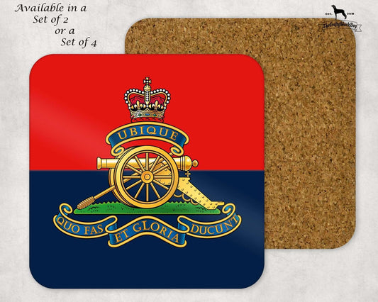 ROYAL ARTILLERY - COASTER SET