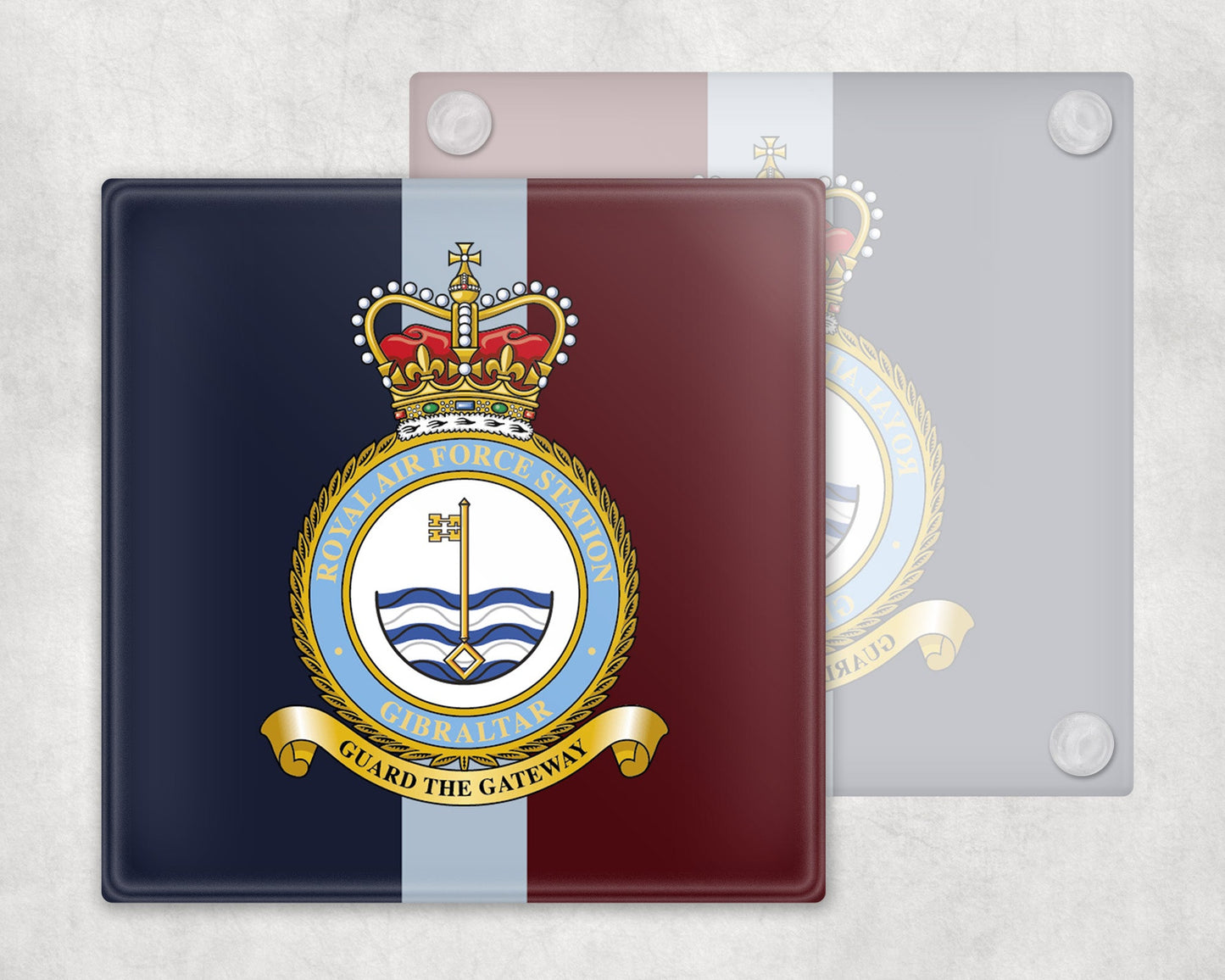 RAF Gibraltar - Glass Coaster