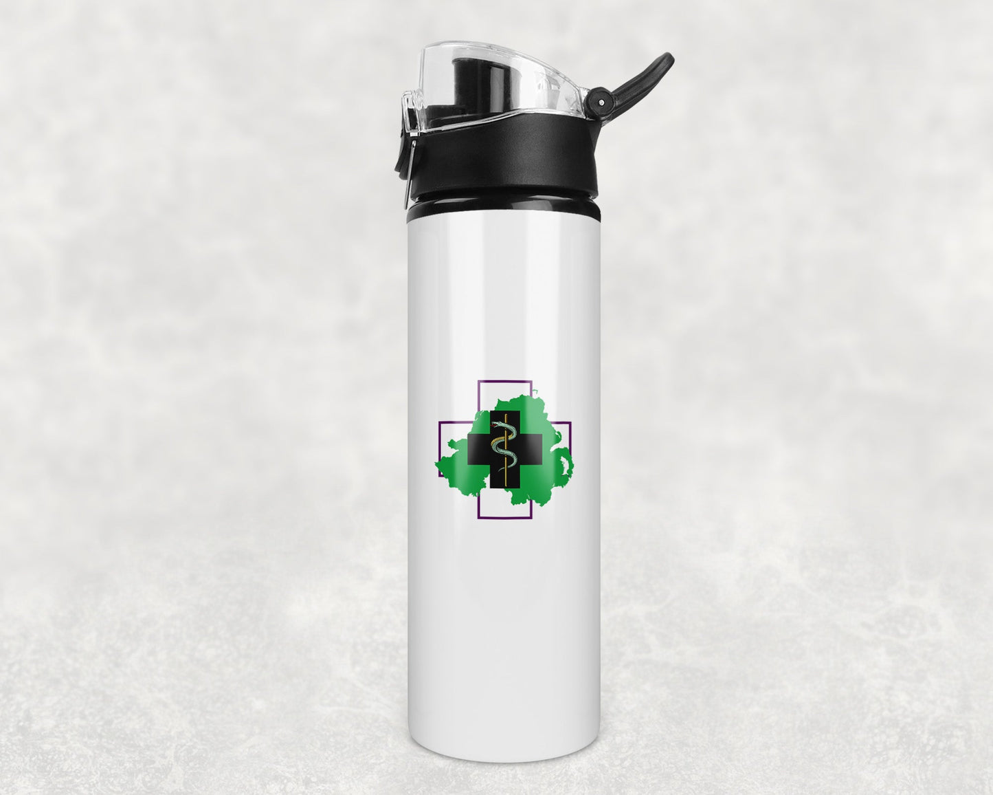 204 Field Hospital - Flip Top Water Bottle