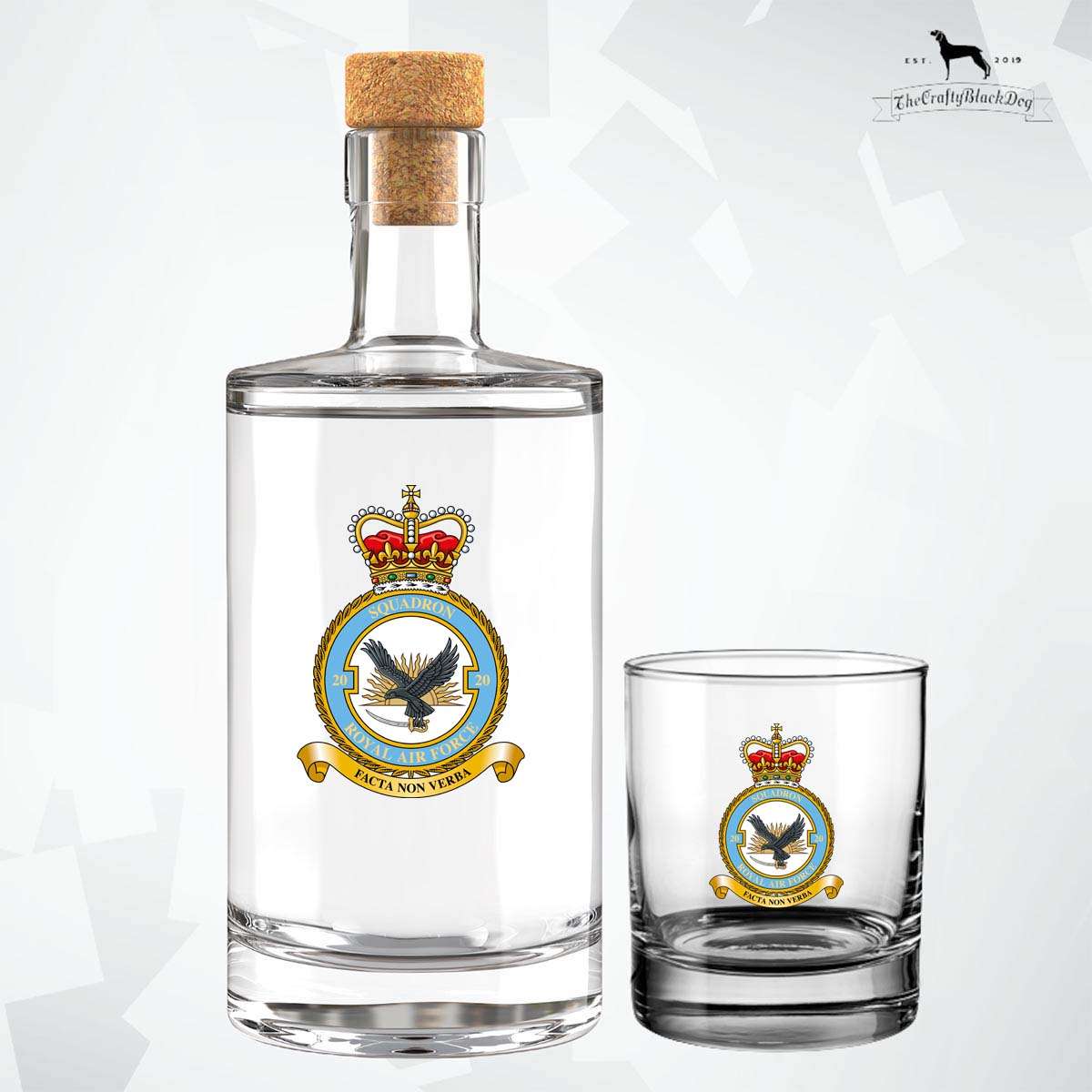 20 Squadron RAF - Fill Your Own Spirit Bottle