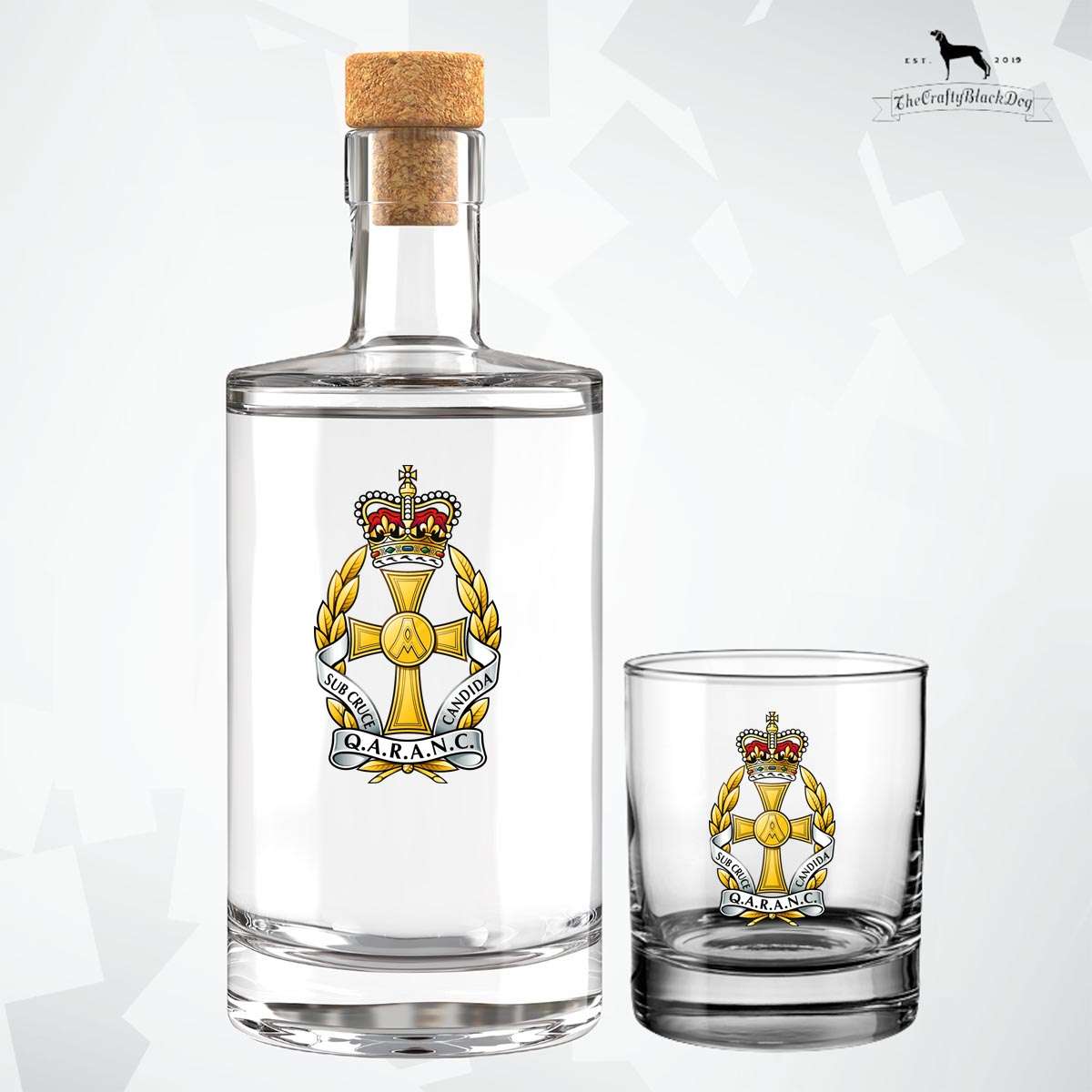 Queen Alexandra's Royal Army Nursing Corps - Fill Your Own Spirit Bottle