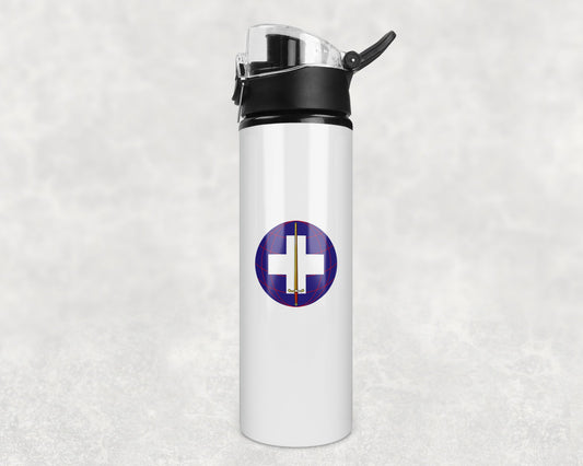 22 Field Hospital - Flip Top Water Bottle