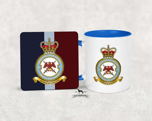 Group Headquarters No 22 Group RAF - MUG and COASTER SET