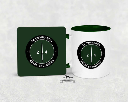 24 Commando RE - MUG and COASTER SET