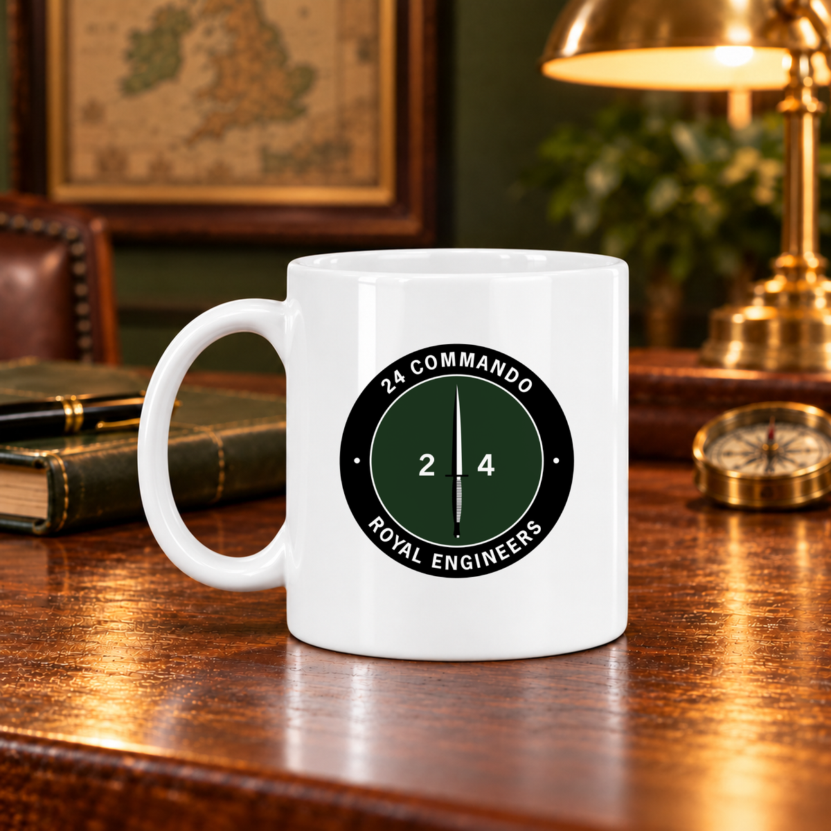 24 Commando Royal Engineers - 11oz Mug | The Crafty Black Dog