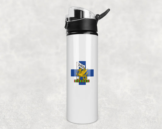 243 Field Hospital - Flip Top Water Bottle