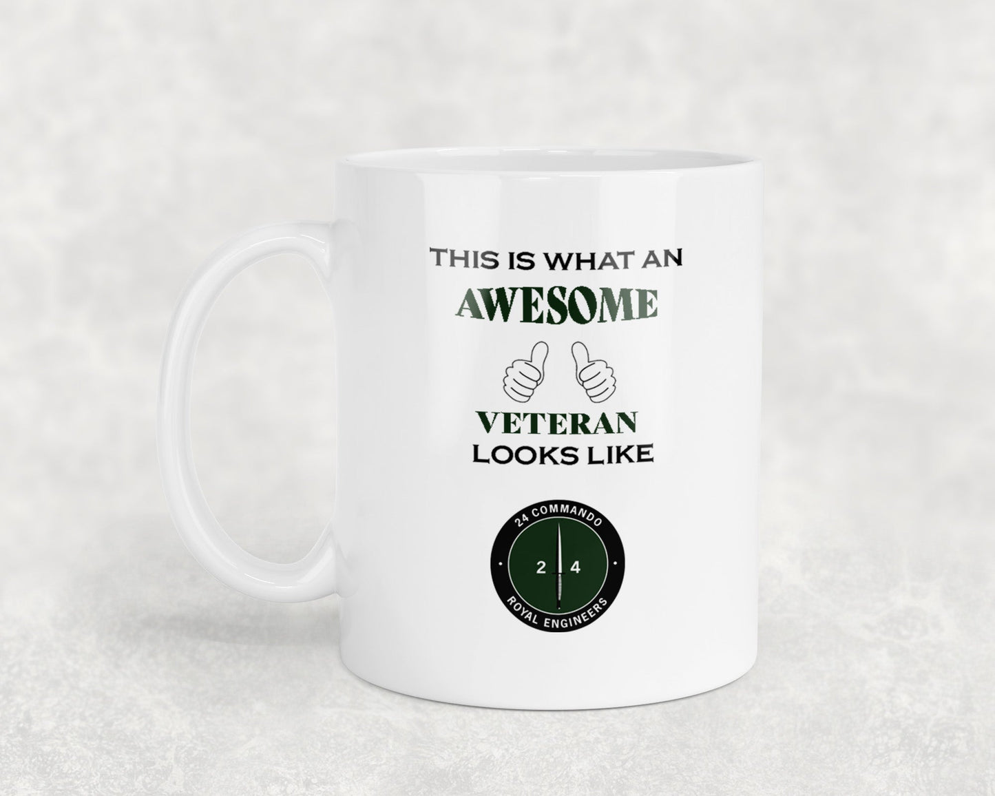 24 Commando Royal Engineers - Veteran - 11oz Mug