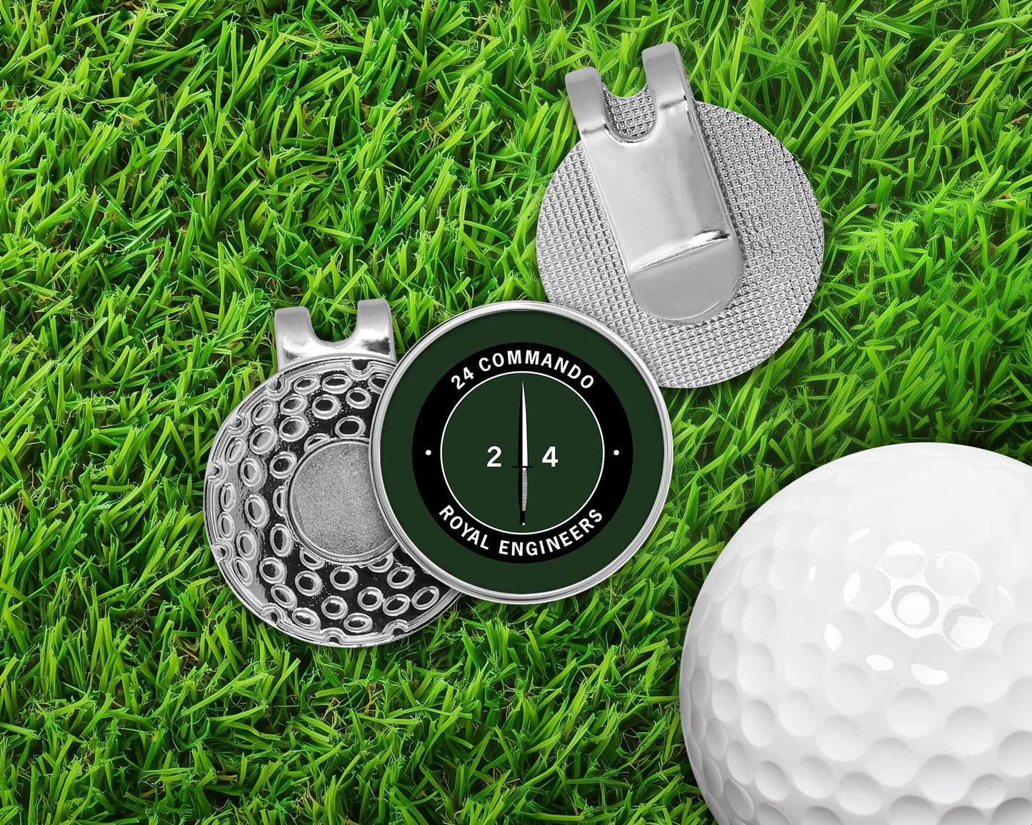 24 Commando RE - Golf Ball Marker Hat Clip