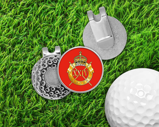 24th Lancers - Golf Ball Marker Hat Clip