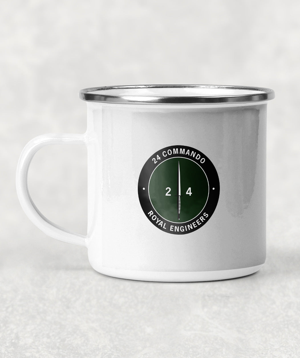 24 Commando RE - Enamel Mug